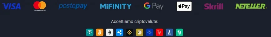 LuckyHunter Casino — Metodi di Pagamento Disponibili